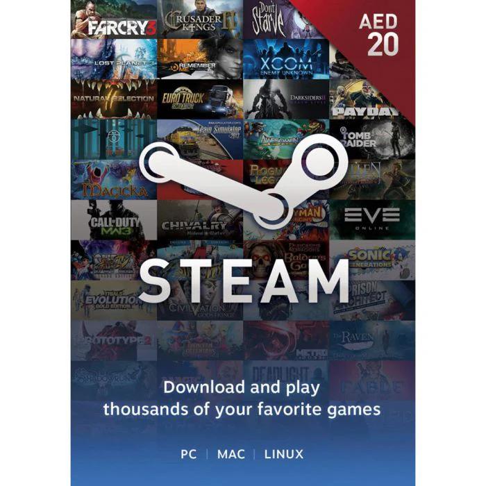 Steam Wallets UAE 20